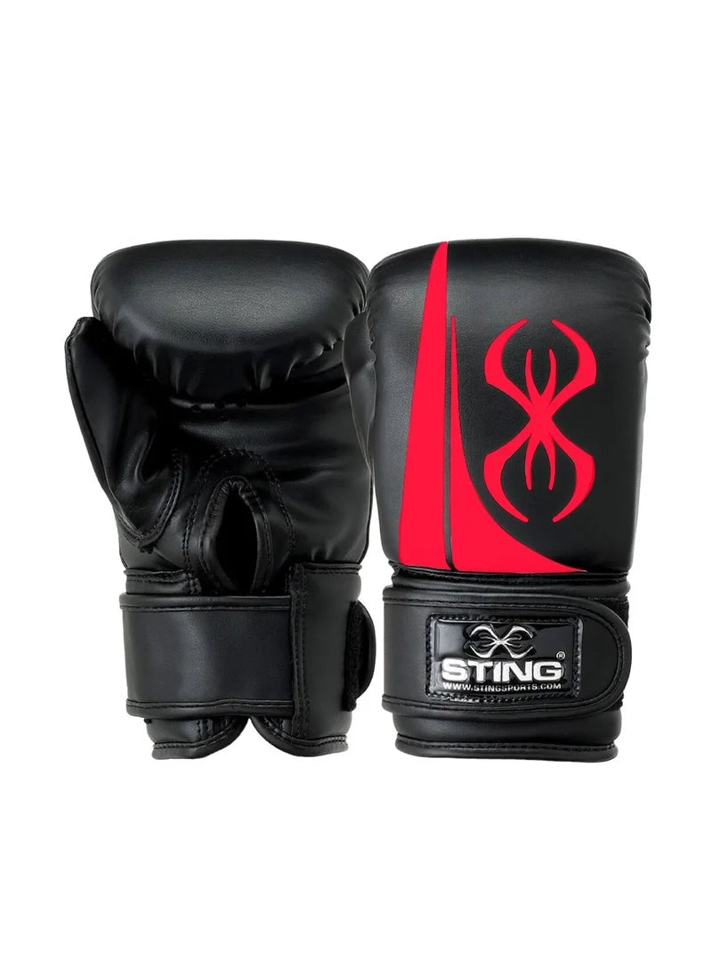 Sting Sas Bag Mitt Black Red Front and Back View