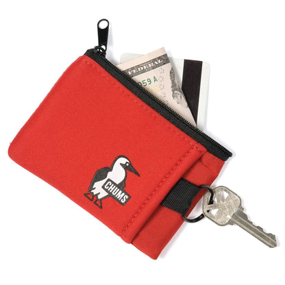 Chums Floating Marsupial wallet Red Front View