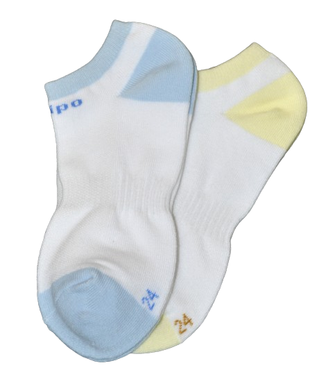 Scipo Socks Blue ,Yellow Side View