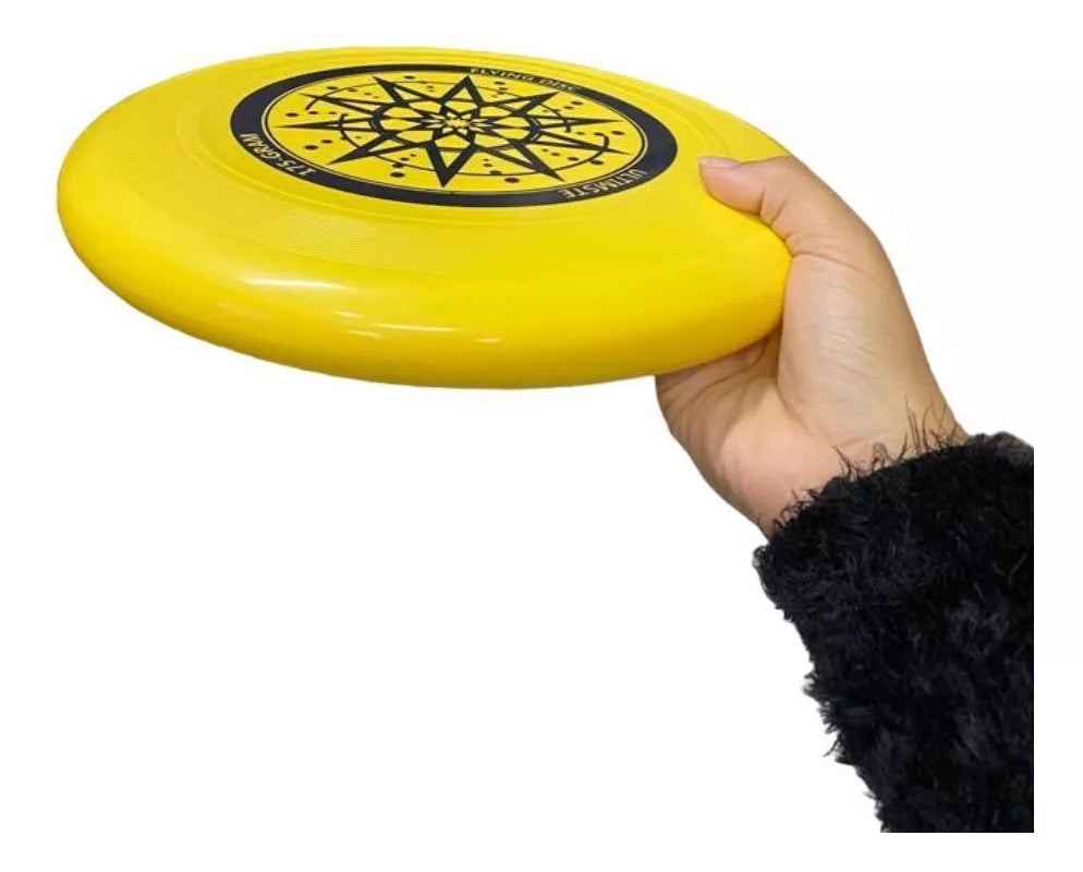 Winmax Frisbee Yellow Side View