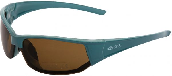 Ons Sunglass Blue Frame Left Side View