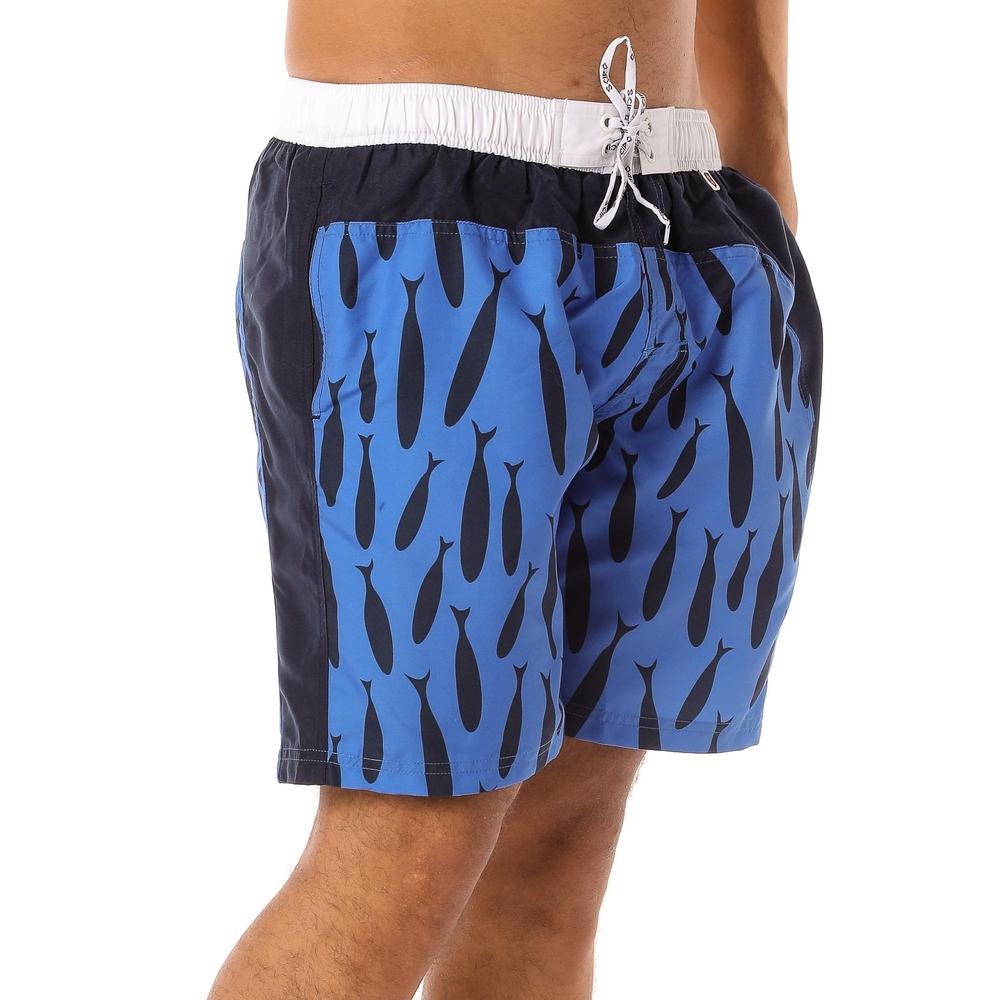 Scipo Mens Shorts Blue Right Side View
