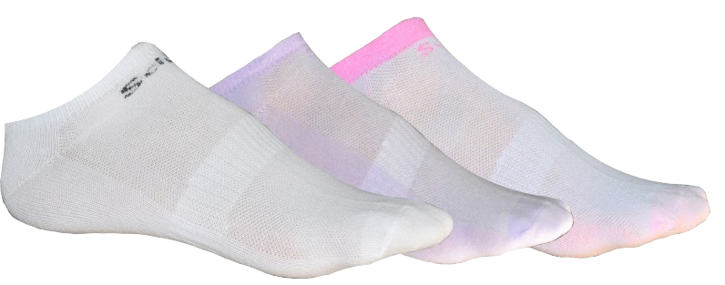 Scipo Socks White ,Pink,Lavender Side View