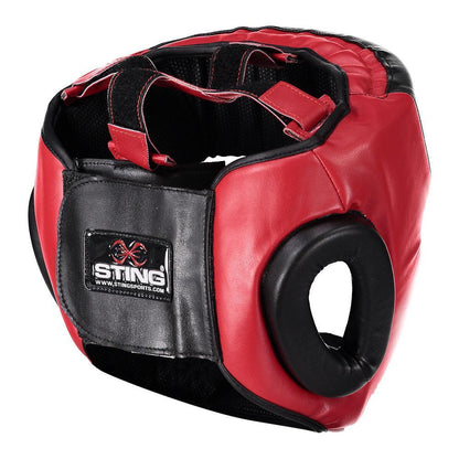 Sting Full Face Headguard Upper Side