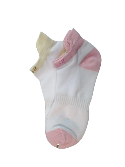 Scipo Socks Pink Yellow Side View