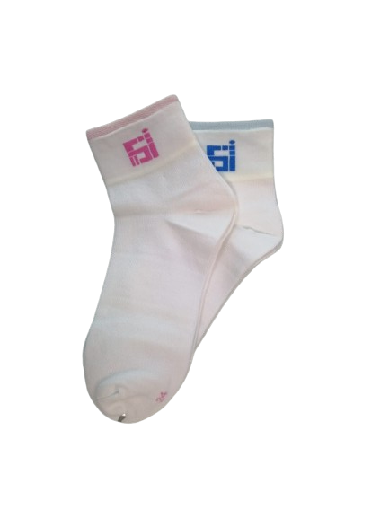 Scipo Socks Pink Blue Side VIew
