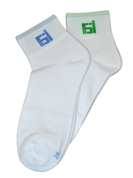 Scipo Socks Blue,Apple Side View