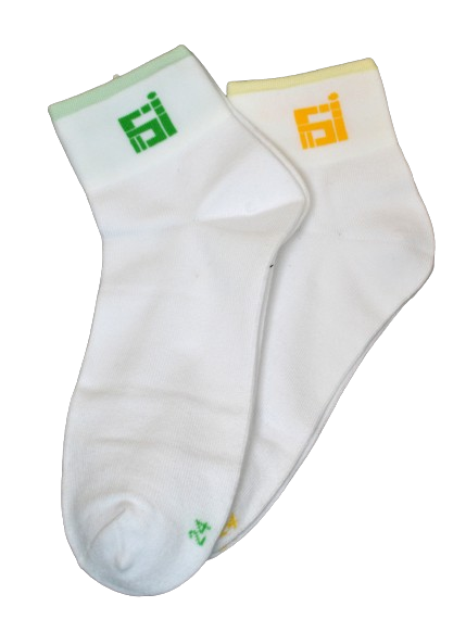 Scipo Socks Yellow,Apple Side View