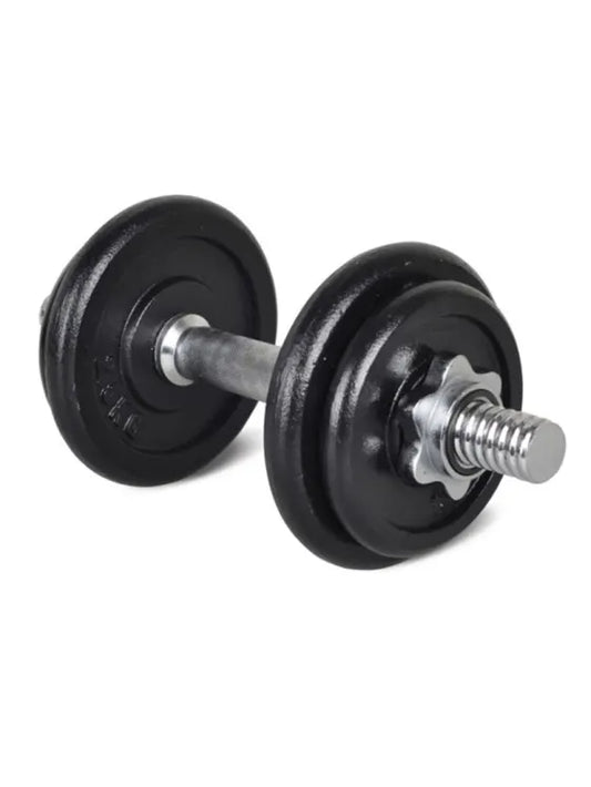 Winmax Dumbbell Set Black Rear Right Side View