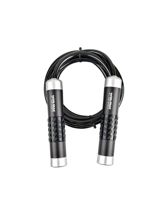 Winmax Jump Rope Black Front View