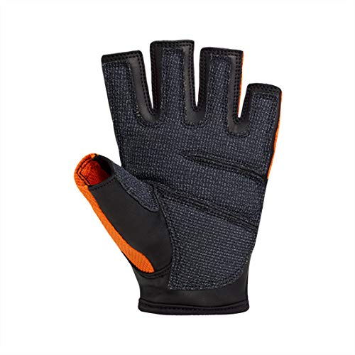 Sting Fusion Training Gloves Black Orange Front Side View