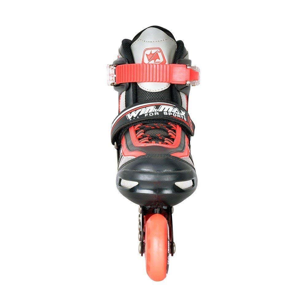 Winmax Inline Skate Red Black Front Side View