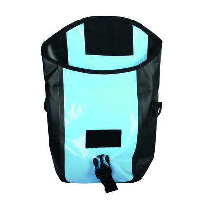 Hypergear Gadget Pouch Sky BlueFront Open Side View