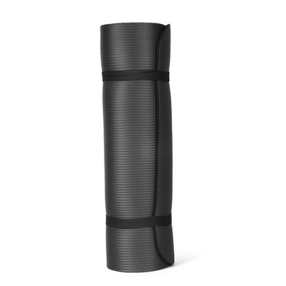 Winmax Unisex Adult Nbr Yoga Mat - Black, (WMF09884H)