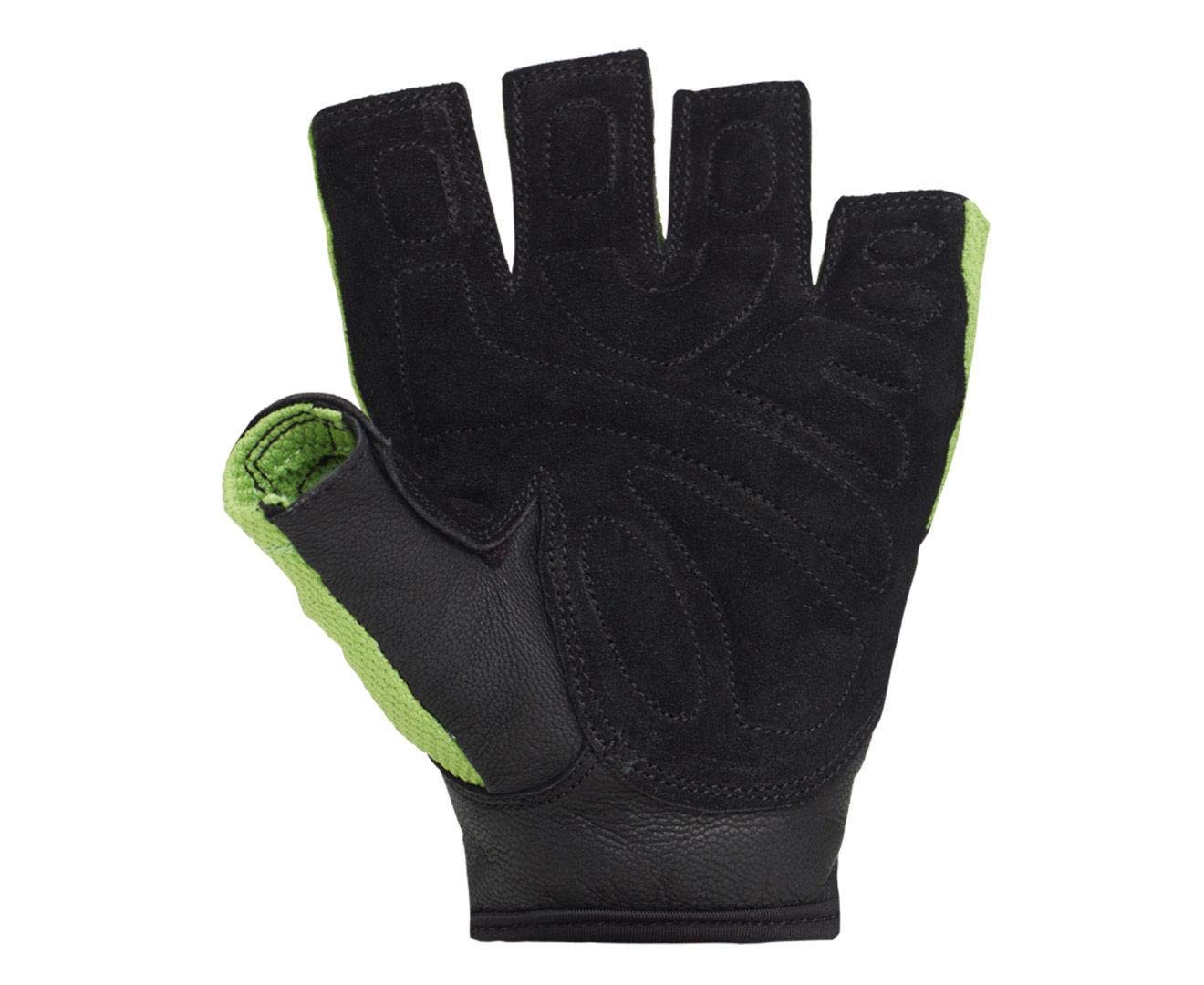 Sting Training Glove Black Green  Front Side View