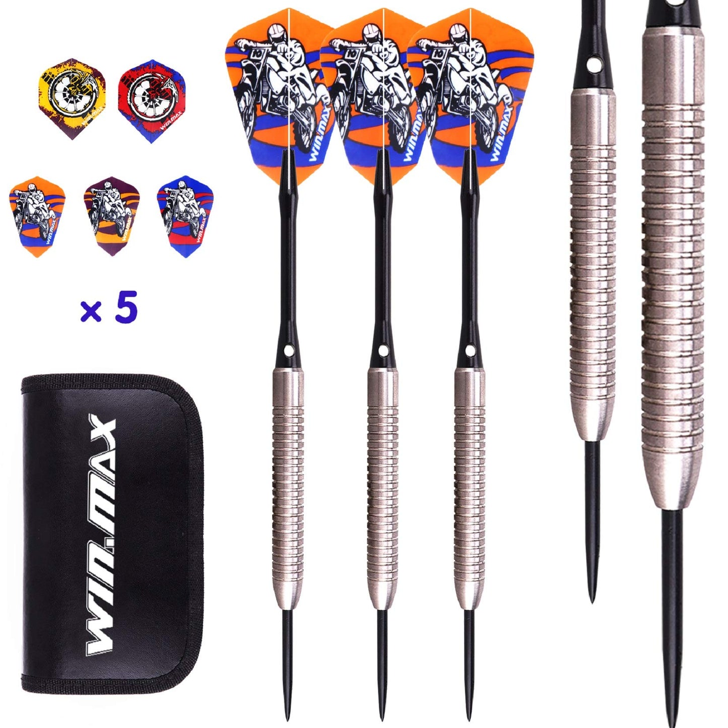 Winmax Aluminum Dart Accessories - Multi Color, 24g(WMG50350)